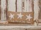 The Country House Collection Sandy Toes and Salty Kisses Starfish 6 x 12 Burlap Decorative Throw Pillow