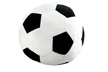 Jay Franco Just For Kids Home Shaped Soccer Ball Decorative Pillow