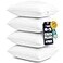 Foamily Couch Pillows Inserts 18x18 Set of 4 Premium Decorative Pillows for Couch Bed Living Room Soft Fluffy Throw Pillow Inserts for Home Dcor