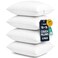 Foamily Couch Pillows Inserts 18x18 Set of 4 Premium Decorative Pillows for Couch Bed Living Room Soft Fluffy Throw Pillow Inserts for Home Dcor