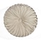 Lush Decor Round Pleated Soft Velvet Decorative Throw Pillow 1 Count 15 Diameter Taupe Neutral Plush Round Pillow Seat Cushion Decorative Pillows For Bed Couch Or Chair