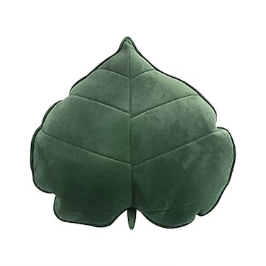 Teieas Leaf Throw Pillows Cute Novelty Plant Plush Cushion Backrest Pillow Home Decoration for Car Bedroom Sofa Couch Living Room 197in50CM