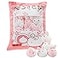Civaner Kawaii Bunny Plush Pillow Cute Room Decor Cherry Blossom Throw Pillow Pink Removable Stuffed Animal Fluffy for Easter Home Birthday Spring Sakura Gifts Bag