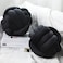 Namalu 2 Pcs Soft Knot Pillow Ball Decorative Round Throw Soft Knotted Plush Pillows Handmade Stuffed Ball Pillows Cushion for Bedroom Sofa Couch Home Decor787 InchesBlack