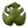 Green Philosophy Co Monstera Leaf Pillow Mossy Earth Large Soft PlantShaped Plush Cushion for Couch Bed or Reading Nook Cute Unique NatureInspired Decor Throw Pillow