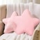 Sumind 2 Pcs 157 Inch Pink Star Pillow Decorative Throw Pillow Cute Plush Star Pillows Aesthetic 3D Throw Stuffed Cushion Decorative Room Decor for Bedroom Sofa Chair