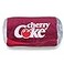 Mark Feldstein Associates Cherry Coca Cola Can Retro Red 135 inch Polyester Fabric Throw Pillow