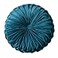 HLOVME Round Velvet Pillow for Couch Small Handmade Decorative Throw Pillow for Bed Bedroom 137 Dark Blue