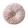HLOVME Decorative Round Throw Pillow for Couch Bed Living Room Small Floor Pillow Cushion for Adults Kids 137 A01Pink