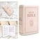 VKMON Bible Pillow Book Plush That Opens for Kids Adults Christian Gifts Cozy Faith Bible Pillow Beige