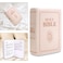 VKMON Bible Pillow Book Plush That Opens for Kids Adults Christian Gifts Cozy Faith Bible Pillow Beige