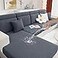 hyha Waterproof Couch Cushion Covers Stretch Magic Sofa Covers Washable Thick Jacquard Fabric Waterproof Sofa Couch Covers for 3 Cushion Couch Sofa for Pets 3 Packs Grey