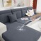 hyha Waterproof Couch Cushion Covers Stretch Magic Sofa Covers Washable Thick Jacquard Fabric Waterproof Sofa Couch Covers for 3 Cushion Couch Sofa for Pets 3 Packs Grey