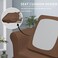 Easy-Going EasyGoing 2 Pieces Microfiber Stretch Chair Slipcover Spandex Soft Fitted Sofa Couch Cover Washable Furniture Protector with Elastic Bottom Kids Pet Brown