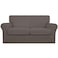 Easy-Going EasyGoing 3 Pieces Stretch Soft Couch Cover for Dogs Washable Sofa Slipcover for 2 Separate Cushion Couch Elastic Furniture Protector for Pets Kids Loveseat Taupe Medium
