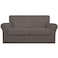 Easy-Going EasyGoing 3 Pieces Stretch Soft Couch Cover for Dogs Washable Sofa Slipcover for 2 Separate Cushion Couch Elastic Furniture Protector for Pets Kids Loveseat Taupe Medium