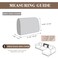 Eertop Couch Cushion Covers for Sectional Sofa Wear Resistant Stretch Sofa Slipcovers for Sofa Universal Cushion Protector Washable Elastic Couch Seat Cover for Pets Dark Gray 1 Back Cover