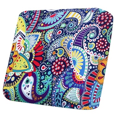 FORCHEER Printed Couch Cushion Covers Sofa Cushion Covers 26x26 Stretch NonSlip Seat Slipcovers for Couch Sofa Seat Washable Removable1PCStyle 1