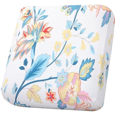 hyha Printed Couch Cushion Covers Floral Sofa Covers Washable for Cushion Couch Stretch Pattern Outdoor Cushion Covers for Patio Furniture with Elastic BottomSmall White Paisley