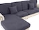 LA MEACK Couch Cushion Cover Seat Cushion Cover Stretch Armchair Cover Separate Sectional Sofa Slipcovers Furniture Protector1 Piece for Seat or Sofa Backrest Dark Grey