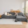 MYSKY HOME Couch Cover for Sectional Sofa 2 Pieces Couch Covers for L Shape Sofa Cover Furniture Protector for Pets Kids Sofa Slipcover for 23 Cushion Couch 71x11871x118 Dark Grey