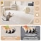 MYSKY HOME White Couch Cover for Dog Pet Friendly Couch Covers for Sofa Sectional Couch Covers Furniture Covers for Cats Scratching Non Slip Sofa Covers for Pets Washable 71 x 118