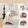 MYSKY HOME White Couch Cover for Dog Pet Friendly Couch Covers for Sofa Sectional Couch Covers Furniture Covers for Cats Scratching Non Slip Sofa Covers for Pets Washable 71 x 118