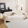MYSKY HOME White Couch Cover for Dog Pet Friendly Couch Covers for Sofa Sectional Couch Covers Furniture Covers for Cats Scratching Non Slip Sofa Covers for Pets Washable 71 x 118