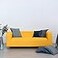TLYESD Klippan Couch Cover Replacement for IKEA Klippan Loveseat CoverKlippan Sofa Cover Klippan Cover OnlyYellow