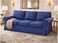 Custom Slipcover Premium Heavy Cotton Ektorp 3 Seat Sofa Cover Replacement Compatible with IKEA Ektorp Three Sofa Slipcover Deep Blue
