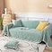 VClife Farmhouse Style Couch Cover for Dog Sage Green Sofa Covers for Oversize Couch Soft Chenille Sofa Slipcover for 34 Cushion Couch 71X150