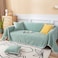 VClife Farmhouse Style Couch Cover for Dog Sage Green Sofa Covers for Oversize Couch Soft Chenille Sofa Slipcover for 34 Cushion Couch 71X150