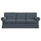 TLYESD Ektorp Sofa Cover Replacement for IKEA Ektorp Sofa Cover 3 Seat Ektorp Couch Cover Ektorp Slipcover OnlyDark Grey
