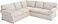 Custom Slipcover Heavy Duty Polyester Sofa Cover Only Replacement Compatible with IKEA Ektorp 3 Seat Sofa Loveseat Armchair Sectional Corner Chaise or Footstool Ektorp Slipcover Beige Polyester 22