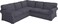 Custom Slipcover Heavy Duty Polyester Sofa Cover Only Replacement Compatible with IKEA Ektorp 3 Seat Sofa Loveseat Armchair Sectional Corner Chaise or Footstool Ektorp Slipcover Dark Gray Polyester 22