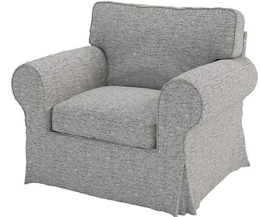 Custom Slipcover Ektorp Sofa Dense Cotton Cover Replacement Slipcover Compatible with IKEA Ektorp Sofa Polyester Flax Chair