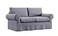 Comfort Works Custom Ektorp Loveseat Cover Replacement Slipcover Compatible with IKEA Ektorp 2Seater Sofa Loveseat Medium Grey