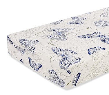 SearchI Stretch Printed Sofa Couch Cushion Covers Replacement Chair Cushion Slipcovers Sofa Seat Cover Furniture Protector Sofa Slipcover Soft with Elastic BottomLarge Butterfly Pattern