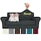 MAXIJIN 3 Piece Couch Covers for 2 Cushion Couch Sofa Cover Stretch Loveseat Sofa Slipcovers for Sofas with 2 Large Cushions Thick Dogs Pet Furniture Covers 7191 Gray