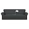 PureFit 100 Dual Waterproof Couch Cover Slipcovers for Couches and Sofas Stretch Non Slip Fleece Sofa Covers Washable Leakproof Furniture Protector for Kids Pets Dog Oversized Sofa Dark Gray
