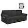 Easy-Going EasyGoing 7 Pieces Stretch Couch Cover Washable Sofa Cover Set for 3 Backrest and Seat Cushion Couch AntiSlip Sofa Slipcover Furniture Protector with Elastic Bottom Large Dark Grey