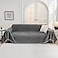 MYSKY HOME Oversized Couch Cover Sofa Covers Couch Covers for 3 Cushion Couch Sofa Pet Friendly L Shaped Sectional Couch Cover Non Slip Furniture Protector for Kids 91x150 Dark Grey