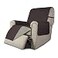 Easy-Going EasyGoing Recliner Sofa Slipcover Reversible Sofa Cover Water Resistant Couch Cover Furniture Protector with Elastic Straps for Pets Kids Children Dog Cat Recliner ChocolateBeige