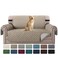 H.VERSAILTEX HVERSAILTEX Sofa Protector for DogsCatsPets Sofa Covers Slipcover Quilted Couch Coveres Loveseat Covers with Non Slip Elastic Strap Water Resistant Seat Width 46 Loveseat KhakiBeige