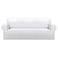 PureFit Super Stretch Sofa Slipcover Spandex Non Slip Soft Couch Sofa Cover Washable Furniture Protector with Non Skid Foam and Elastic Bottom for Kids Pets Oversized Sofa White