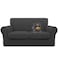 Easy-Going EasyGoing 100 Dual Waterproof 3 Pieces Loveseat Cover Stretch Soft Couch Cover for Dogs Sofa Slipcover for 2 Separate Cushion Couch Leakproof Furniture Protector for Kids Pets Dark Gray