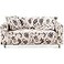 Lamberia Printed Sofa Cover Stretch Couch Cover Sofa Slipcovers for Couches and Loveseats with Two Pillow Cases Love Forever Loveseat