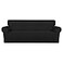 PureFit Super Stretch Oversized Sofa Slipcover Spandex Non Slip Soft Couch Sofa Cover Washable Furniture Protector with Non Skid Foam and Elastic Bottom for Kids Pets Oversized Sofa Black