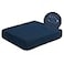 NC HOME Water Repellent Sofa Seat Cushion Covers Stretch Stylish Furniture Cover Small Checked Pattern Super Soft Slipcover Machine Washable Loveseat Cushion Navy