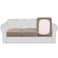 H.VERSAILTEX HVERSAILTEX Super Stretch Couch Cushion Covers Sofa Cushion Slipcovers Jacquard Fabric Individual Seat Couch Slipcover Sets for Pets with Elastic Bottom3 Packs Cushion Sofa Covers Taupe